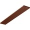 Ekena Millwork 3"W x 20"D Logan Hidden Support Steel Bracket w/ 16" Support Depth, Hammered Copper BKTM03X20LOHCO - alternate 1